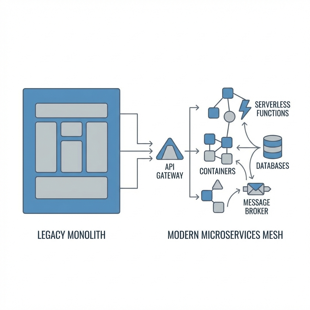 Modernization Architecture Diagram