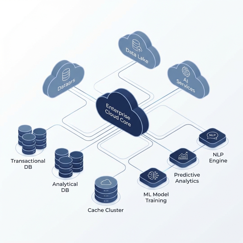 Cloud ERP Architecture Diagram